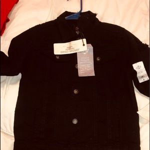 Black Jean Jacket